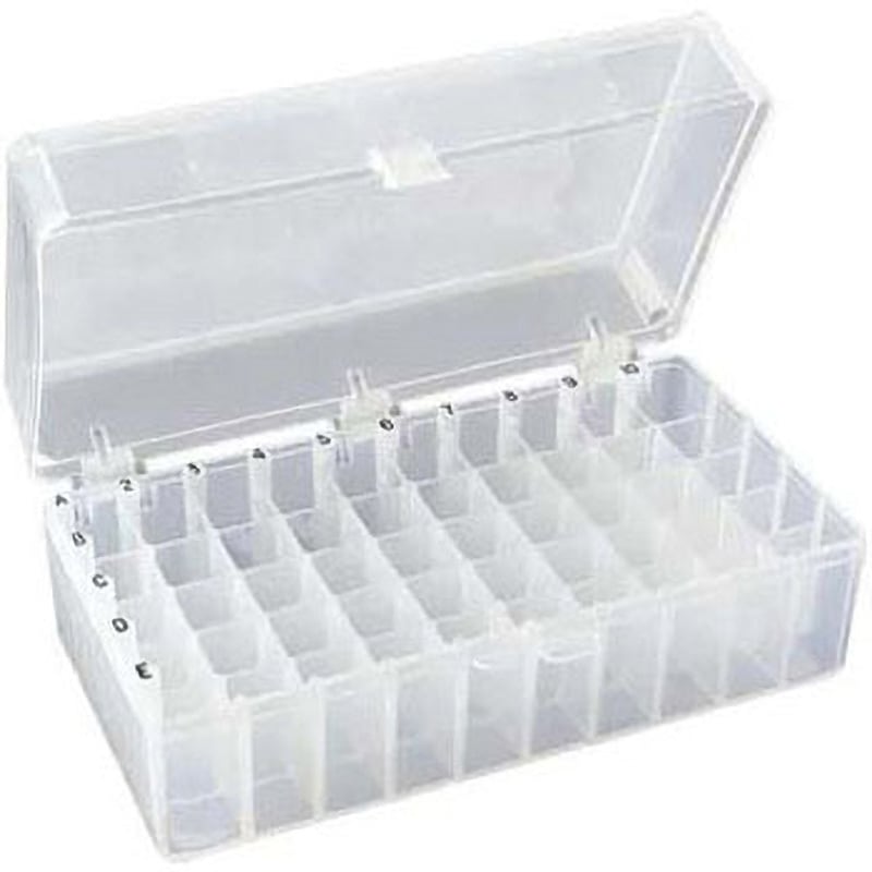 BMSC0200559 50-place Freezer Rack w/ hinged lid， Clear BMSC0200559シリーズ 1セット(4パック×5個) ビーエム機器 【通販モノタロウ】