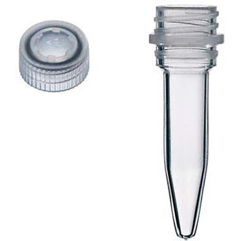BMST-05CS スクリューキャップサンプルストックチューブ 0.5ml ナチュラル 滅菌 BMST-05CSシリーズ 1セット(5個×500本) ビーエム機器 【通販モノタロウ】