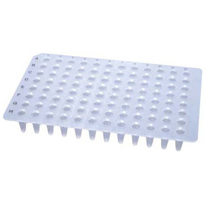 PCR-96-L PCRプレート 96well シンプレート 0.1ml ナチュラル PCR-96-Lシリーズ 1セット(2個×50枚) ビーエム機器 【通販モノタロウ】