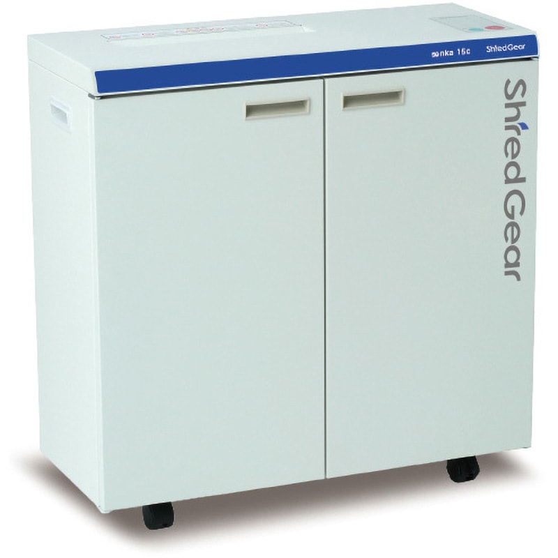 SEN-15C シュレッダー LION (ライオン事務器) クロスカット ダストボックス容量45L 最大投入幅A3  SEN-15C