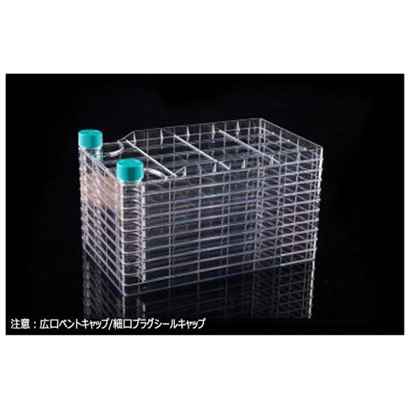 WNB773302 BioFactory(TM)多層フラスコ 10チャンバー 6335cm2 TC処理 滅菌済み WNBシリーズ NESTA 1セット(4パック×6個) WNB773302 202,000円