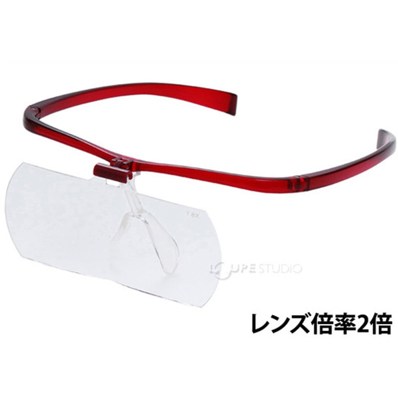 HF-60EW 双眼メガネルーペ メガネタイプ 2倍 HF-60シリーズ 1個 I.L.K(池田レンズ工業) 【通販モノタロウ】