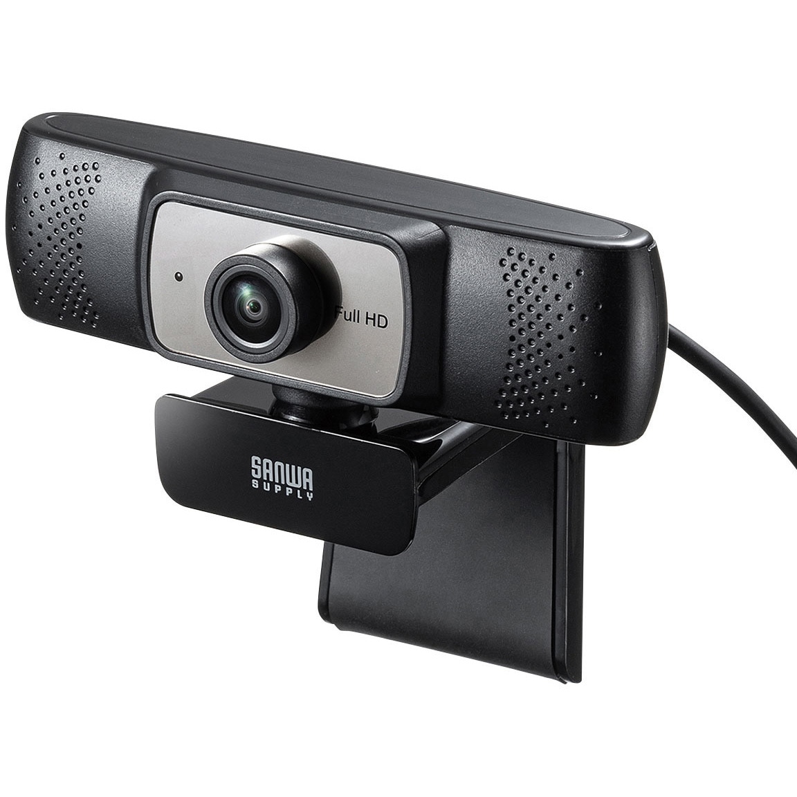 CMS-V53BK WEBカメラ サンワサプライ ケーブル長3m 手動 USB2.0 A(オス