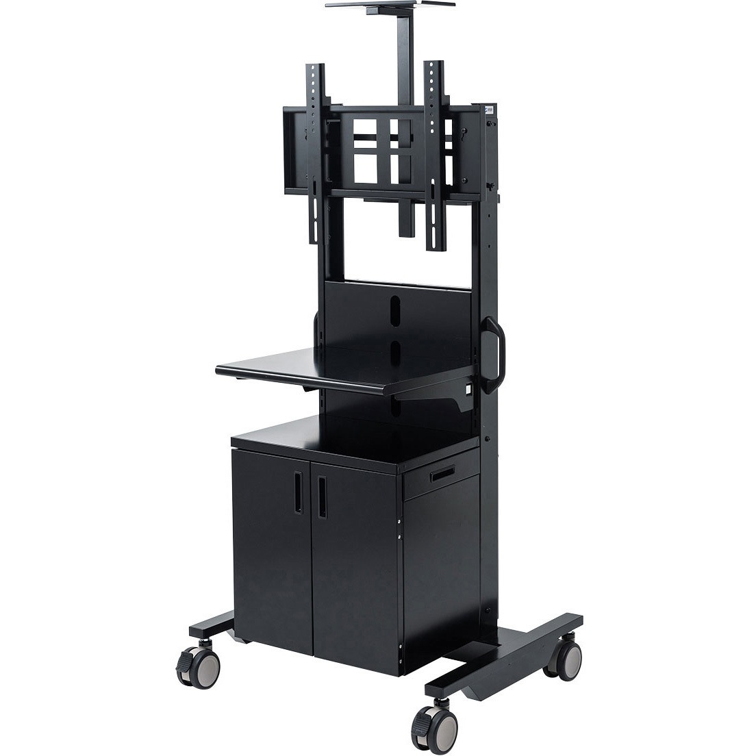 CR-PL39BK 液晶ディスプレイスタンド サンワサプライ 適合モニターサイズ32～65型  CR-PL39BK