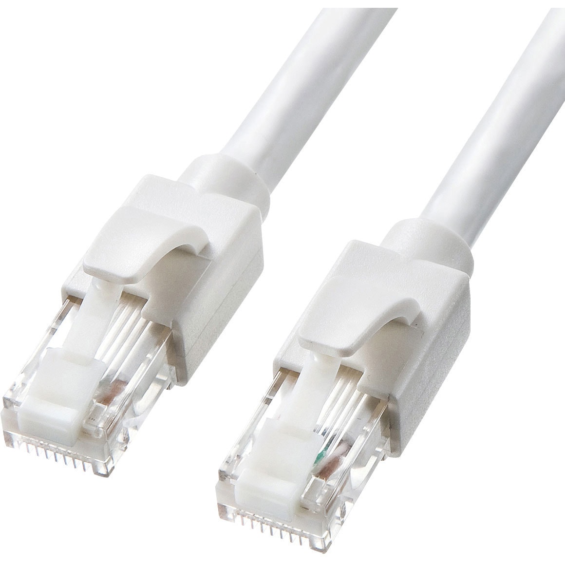 KB-T6ATS-15W LANケーブル サンワサプライ 爪折れ防止あり 規格CAT6A