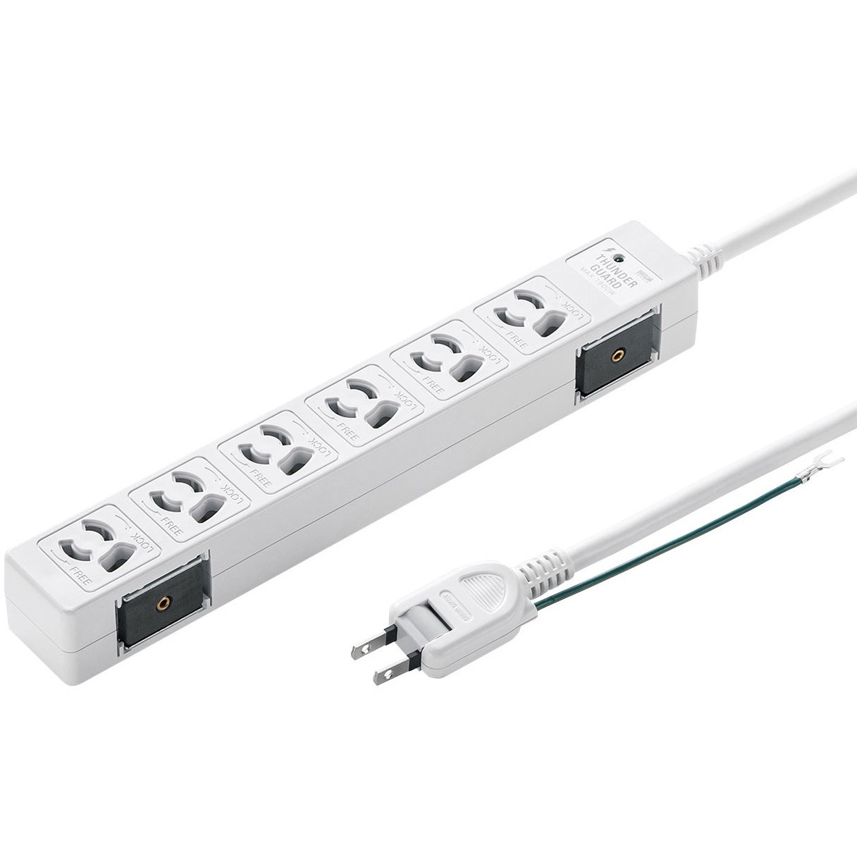 TAP-SPWMG36-5 電源タップ サンワサプライ 6口 3P マグネットあり 電源