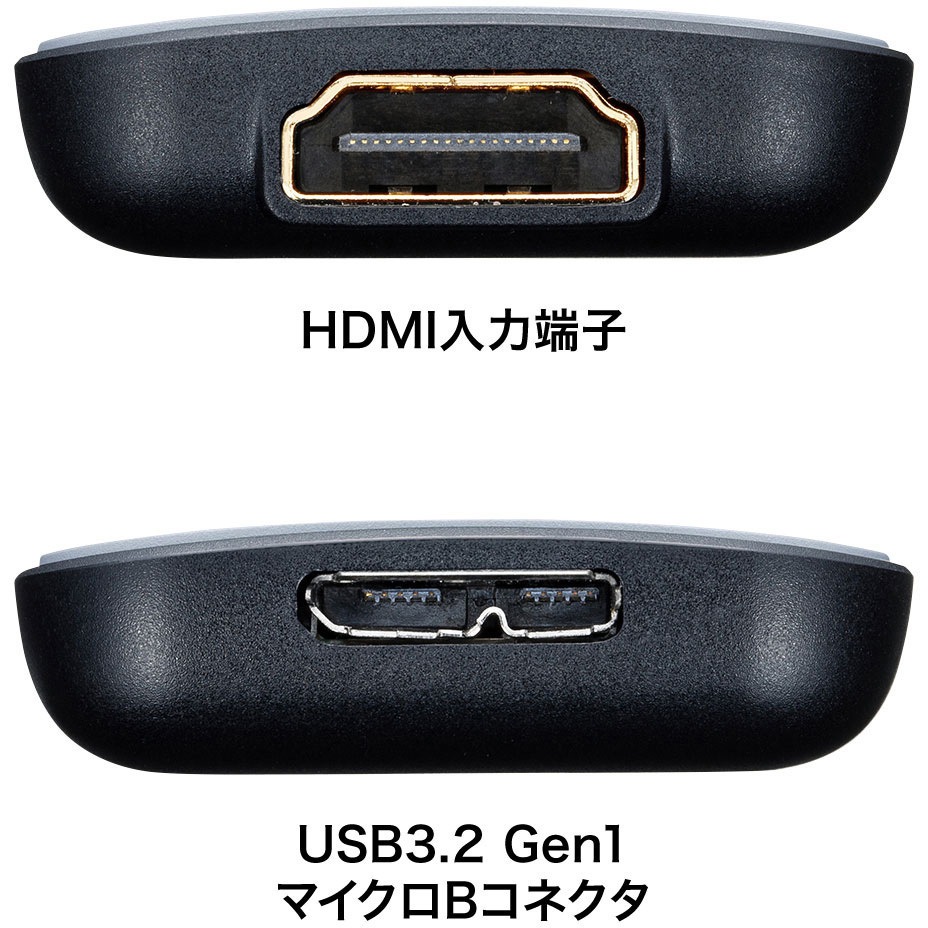 サンワサプライ USB-HDMIカメラアダプタ USB-CVHDUVC1 USB-CVHDUVC1【USB-HDMIカメラアダプタ（USB3.2 Gen1）】HDMI