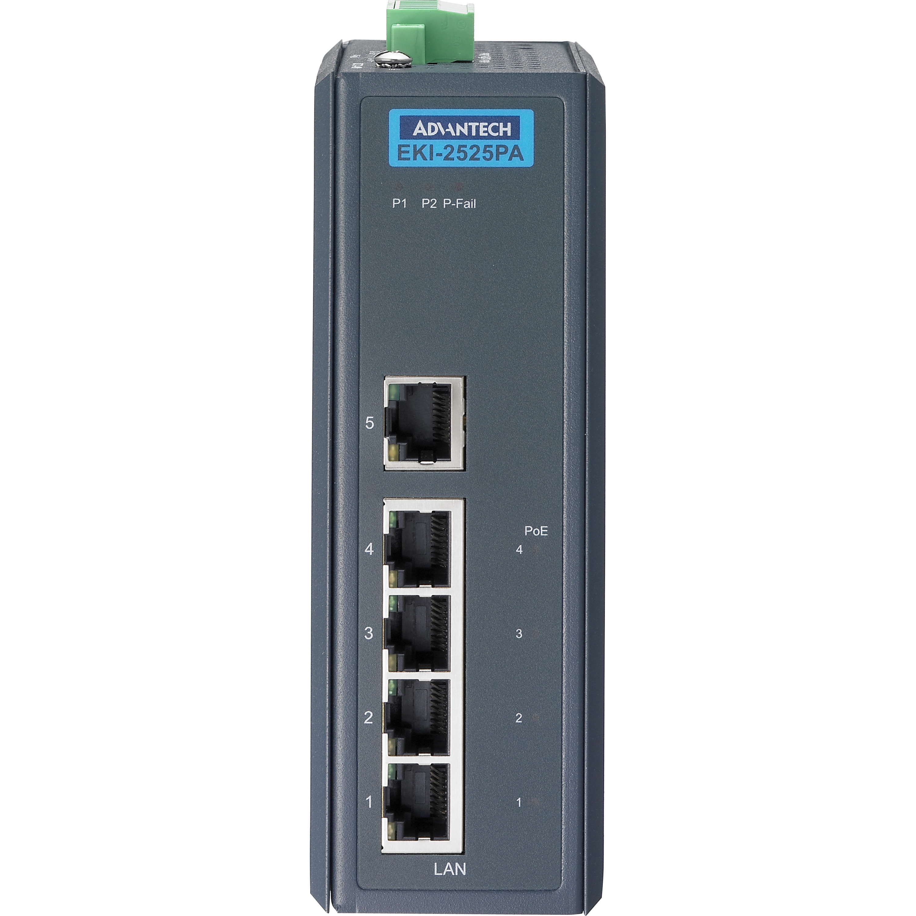 EKI-2525PA-AE 5ポート24/48 VDC電源入力産業用PoEイーサネット