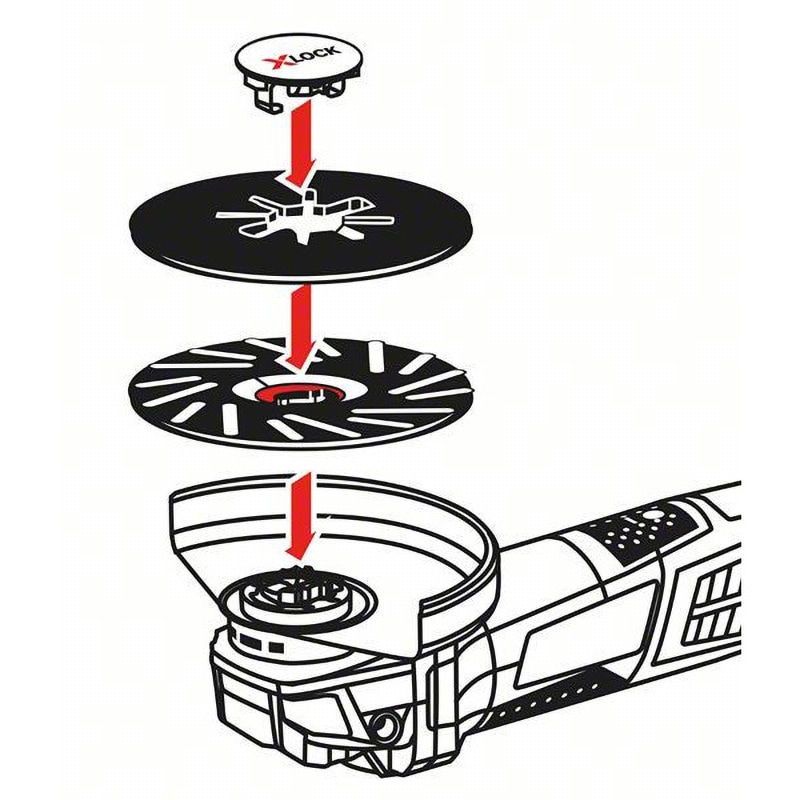 2608619162 X-LOCK ジルコニアサンディングディスク BOSCH(ボッシュ