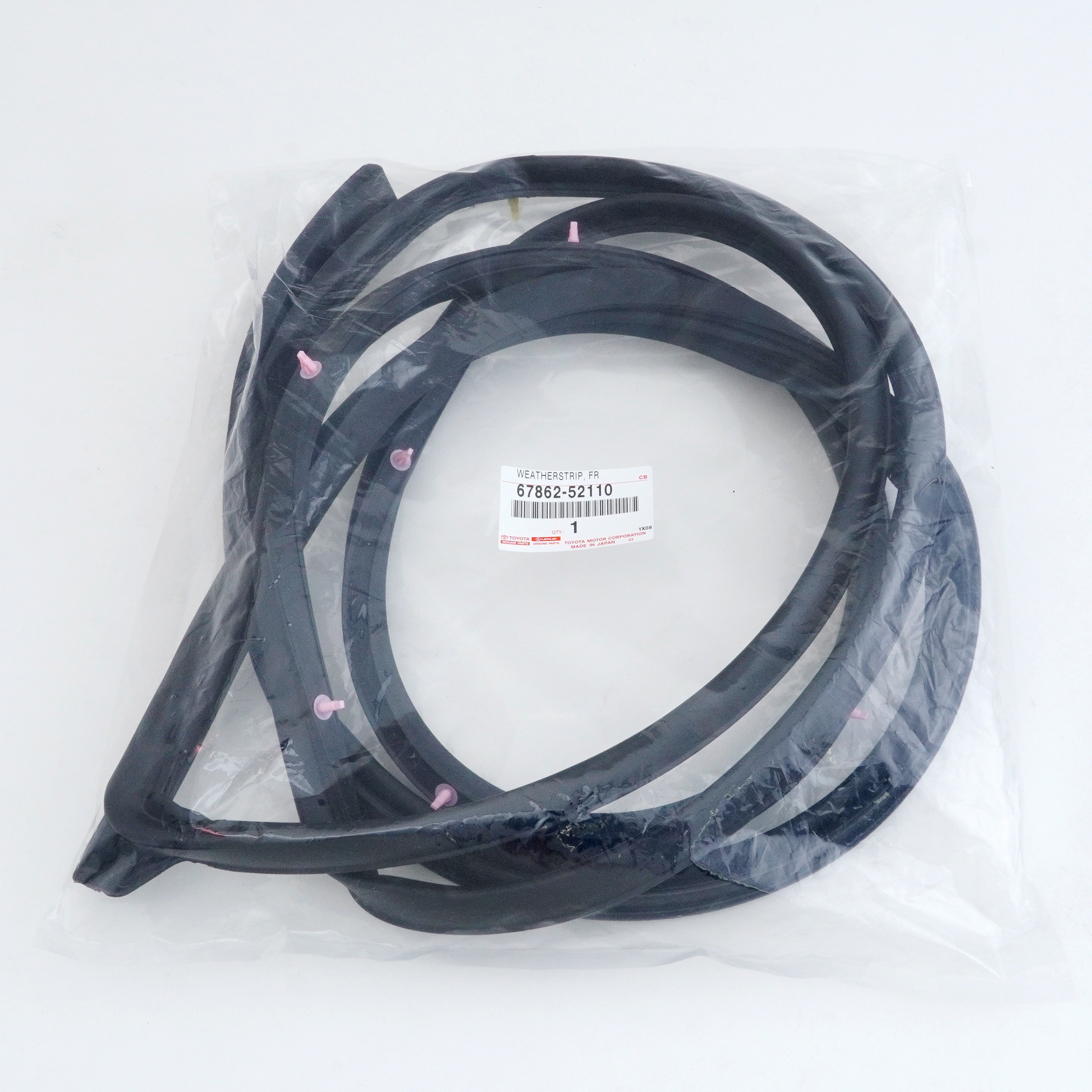 67862-52110 (67862)WEATHERSTRIP， F 1個 トヨタ 【通販モノタロウ】