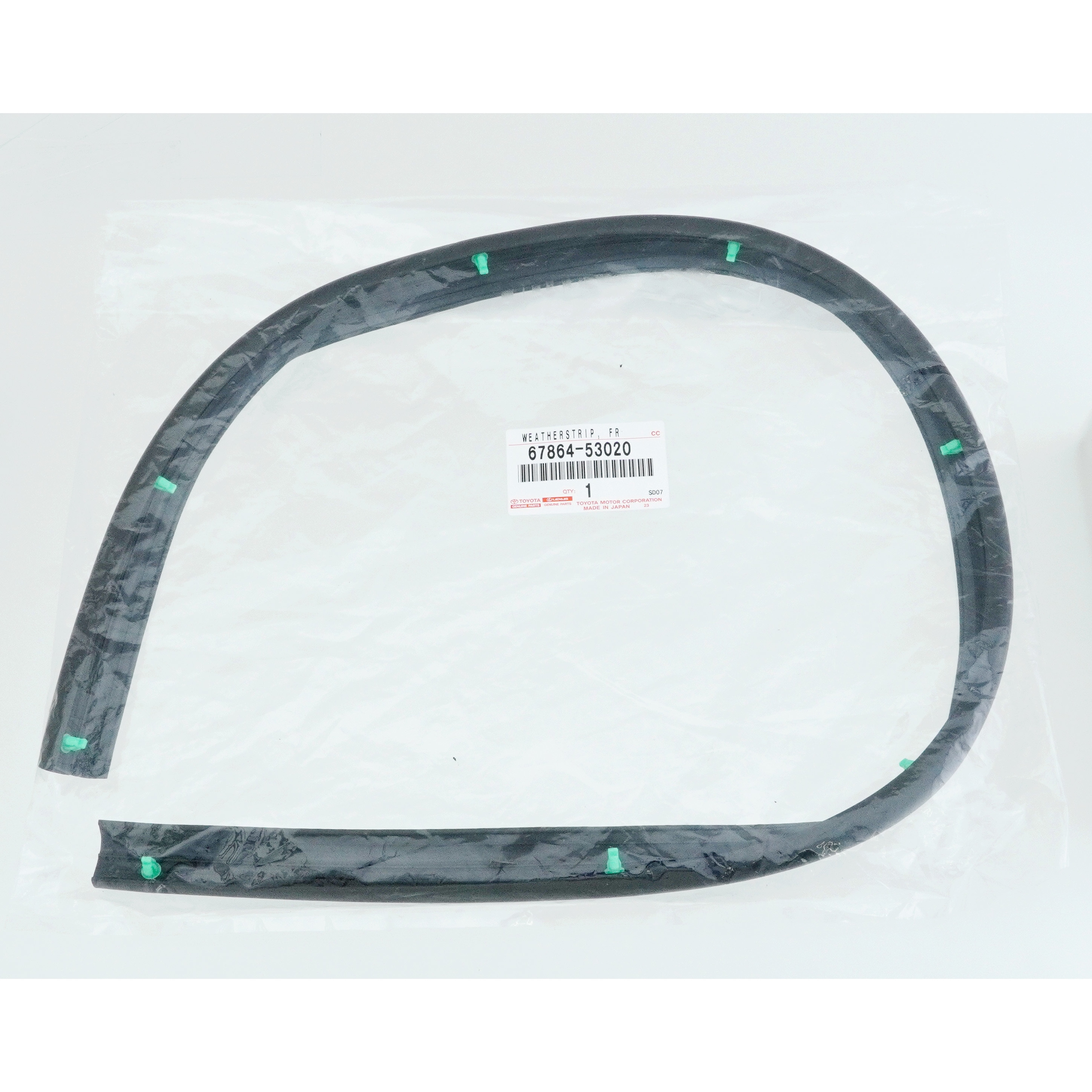 しゅうぺー① 67864)WEATHERSTRIP， F トヨタ トヨタ純正品番先頭67 【通販モノタロウ】