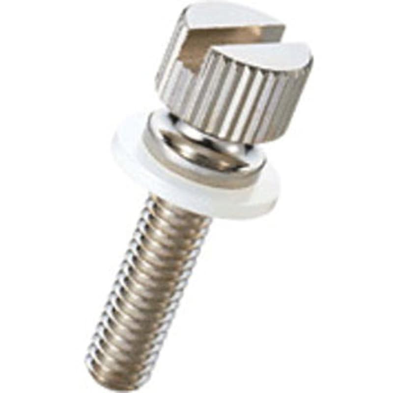 NB-315BB-NQ 黄銅 ローレットツマミ(スリ割ツバ付・ワッシャー組込) 廣杉計器 ねじ径M3 1袋(50個) NB-315BB-NQ