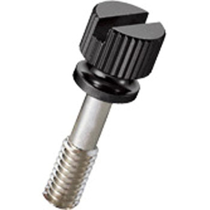 NB-530QEB ローレットツマミ Eタイプ/ミクロブラック 廣杉計器 ねじ径M5 1袋(50個) NB-530QEB