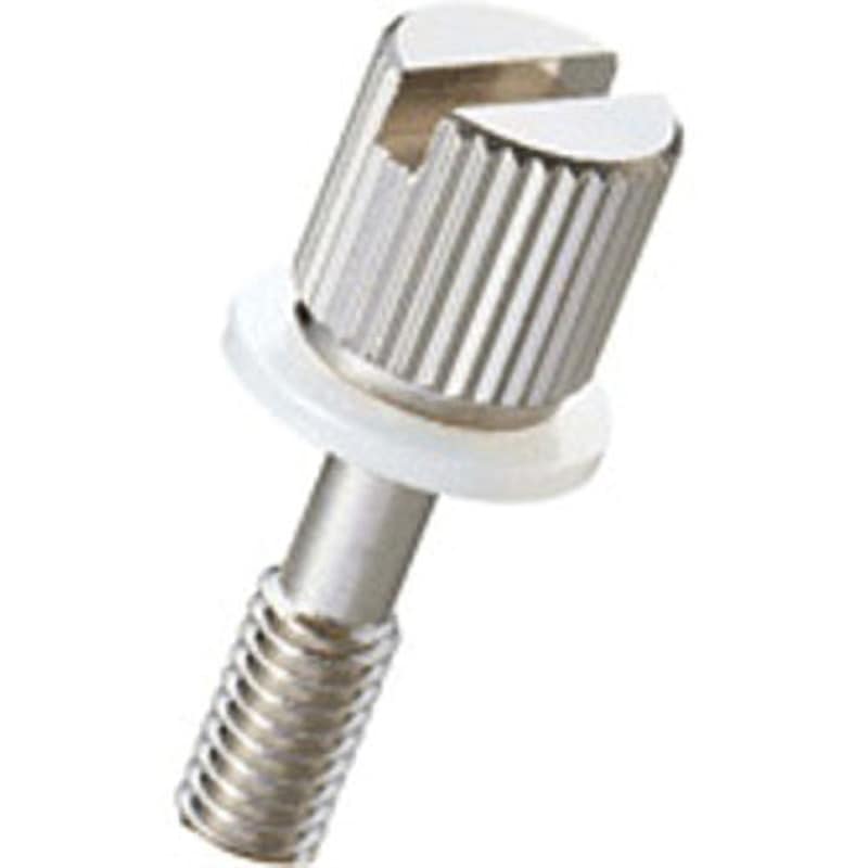 NB-325EF-T ローレットツマミ Fタイプ/ニッケル/PTFE 廣杉計器 ねじ径M3 1袋(50個) NB-325EF-T 5,367円