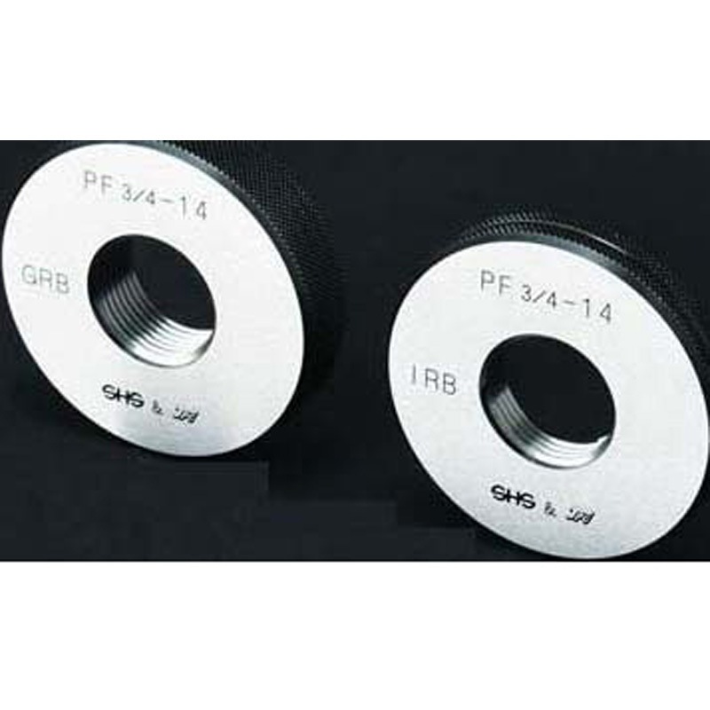 GRIRA 1 管用平行ネジリングゲージPFA級# GRIRAシリーズ 1セット(2個) 測範社 【通販モノタロウ】