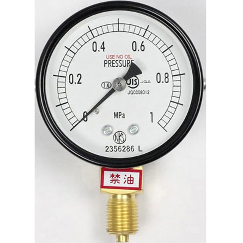 AA10-121 普通形圧力計(Φ60)立形A枠 AA10-121シリーズ 1個 長野計器 【通販モノタロウ】