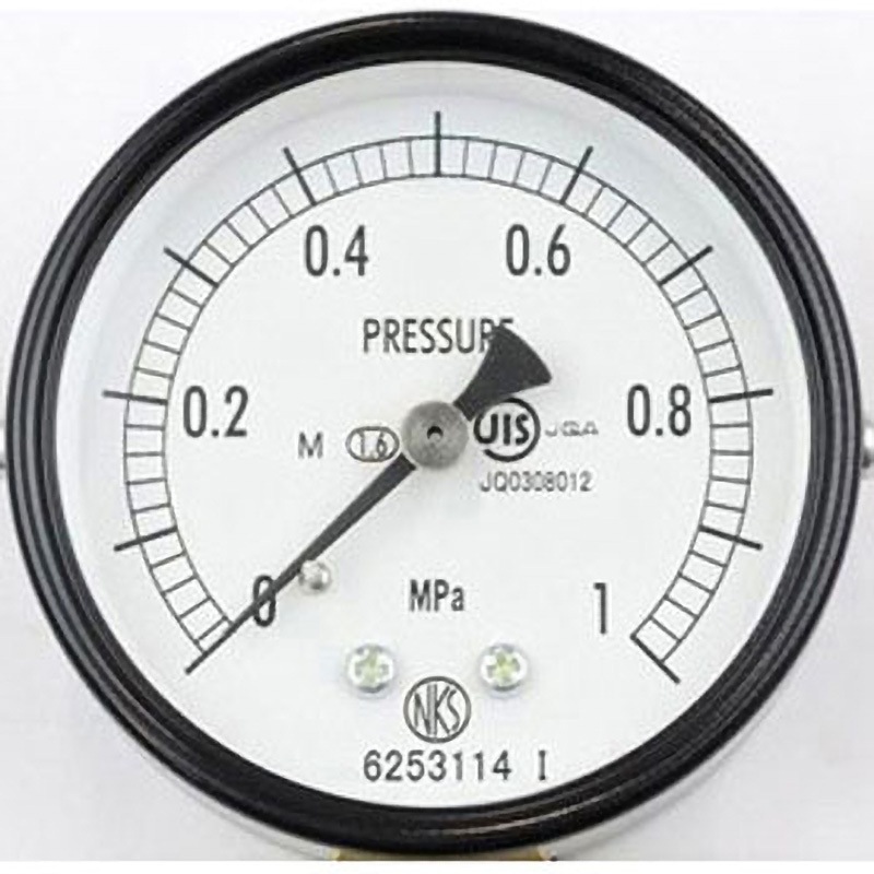 AA10-121 普通形圧力計(Φ60)立形A枠 蒸気用 AA10-121シリーズ 1個 長野計器 【通販モノタロウ】 5,820円