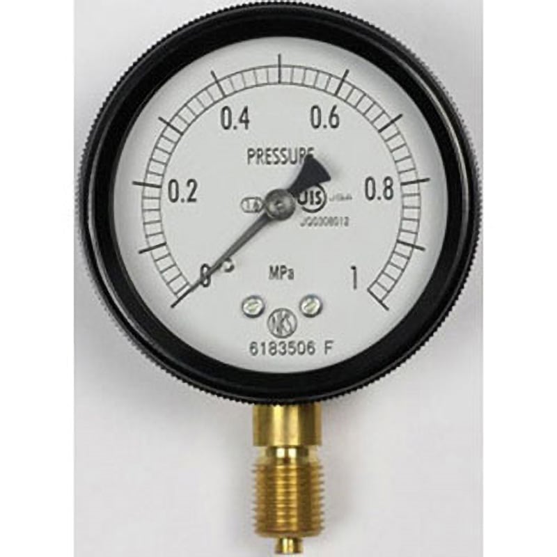 BC10-121 密閉型圧力計(75Φ)立形A枠 BC10-121シリーズ 1個 長野計器 【通販モノタロウ】