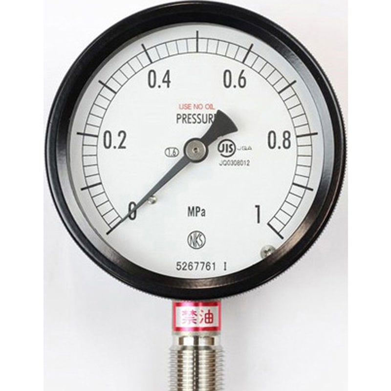 BC10-133 密閉型圧力計(75Φ)立形A枠 BC10-133シリーズ 1個 長野計器 【通販モノタロウ】
