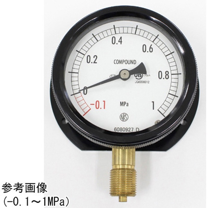 BC12-231 密閉型圧力計(75Φ)立形B枠 BC12シリーズ 1個 長野計器 【通販モノタロウ】