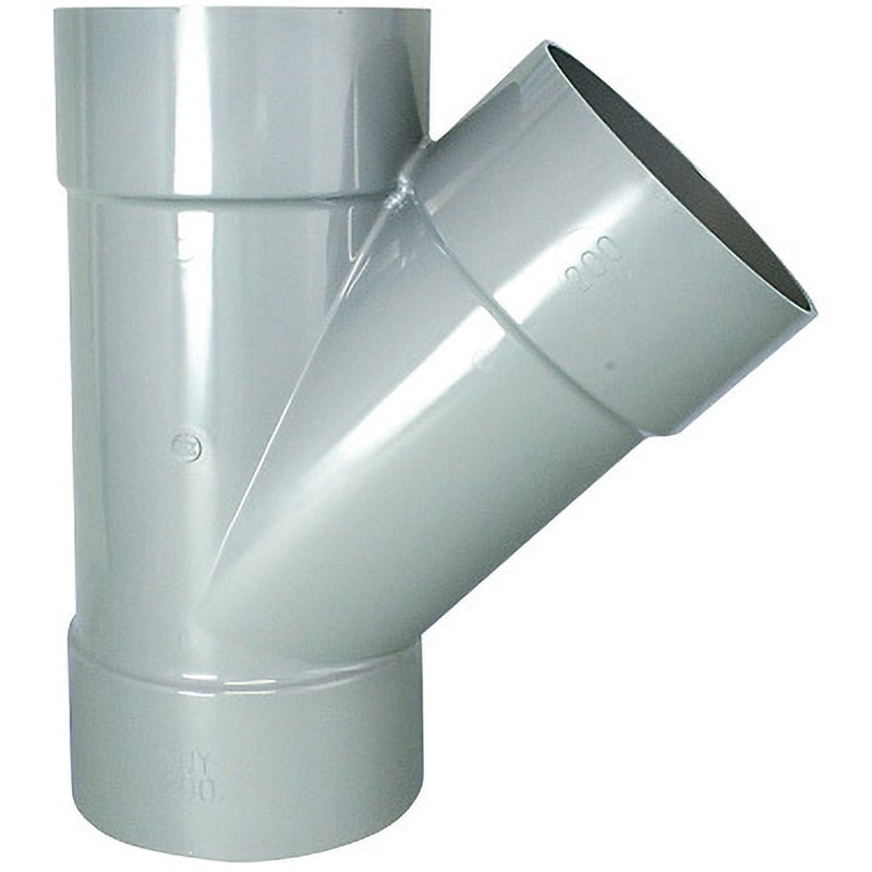 VU 45°Y VU継手異径45°ワイ 東栄管機 呼び径200×150