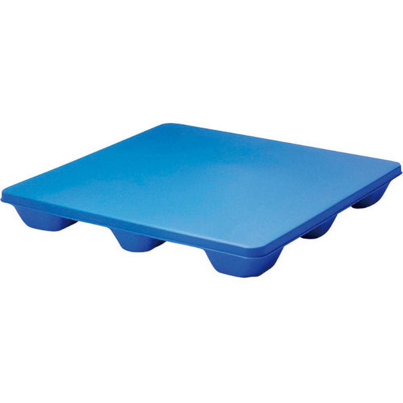 FDS-1111-BL 樹脂パレット FLAT DECK KYORAKU(キョーラク) 片面四方