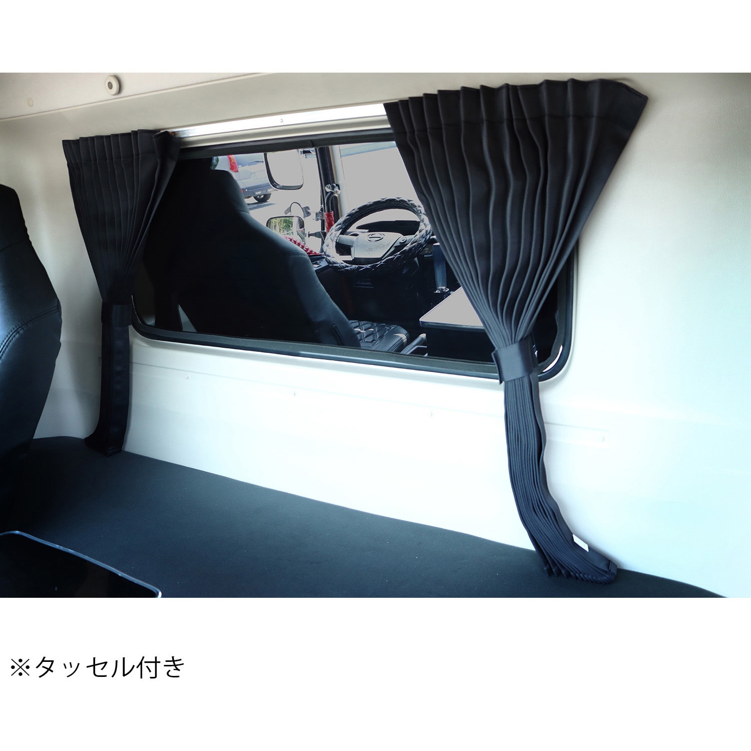 507481 トラックカーテン ぐーすか アコーディオン式 JET INOUE