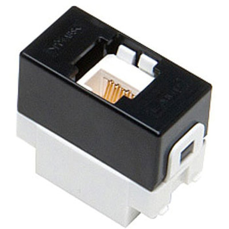 DM1-LAN5E-WT LANコネクタ LAMP(スガツネ工業) 規格Cat5e 1個 DM1