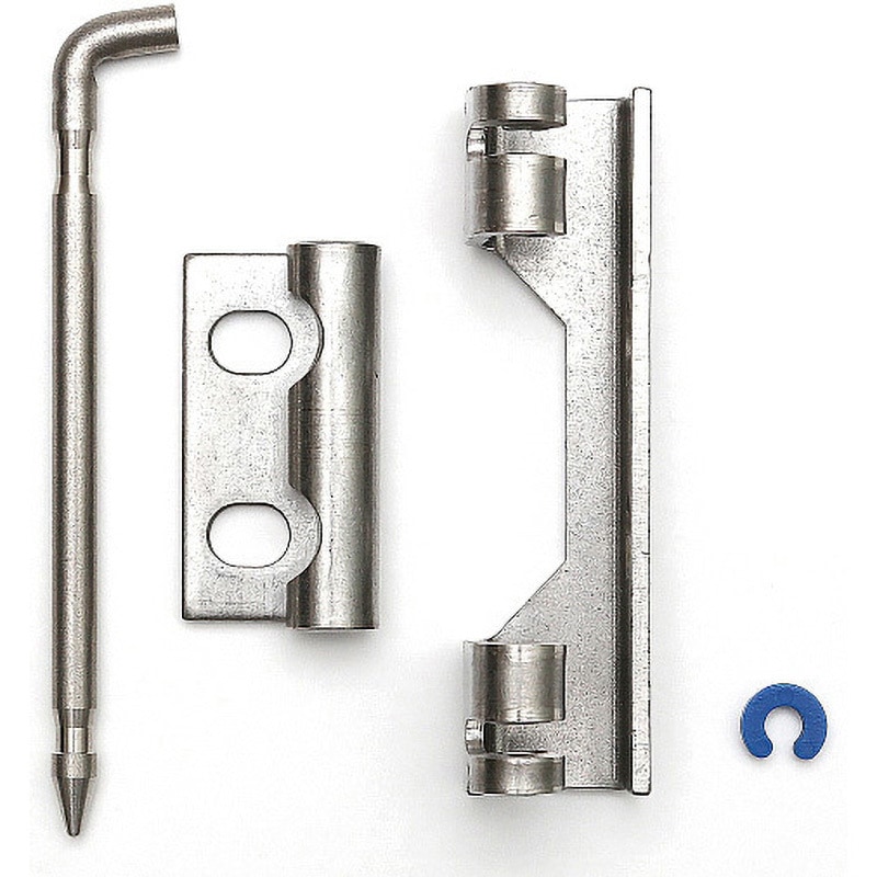 ステンレス鋼製裏蝶番 243-92型 セキュリティクリップ付【本体】 LAMP