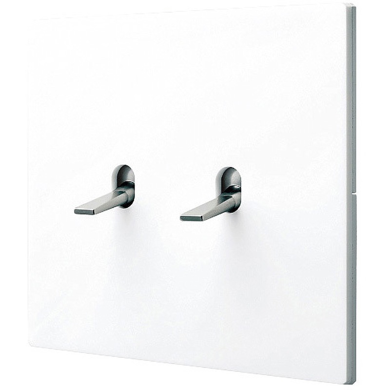 PXP-TTS-102-CW-MCR トグルスイッチPXP-TTS-10型(ダブル) 1セット LAMP(スガツネ工業) 【通販モノタロウ】