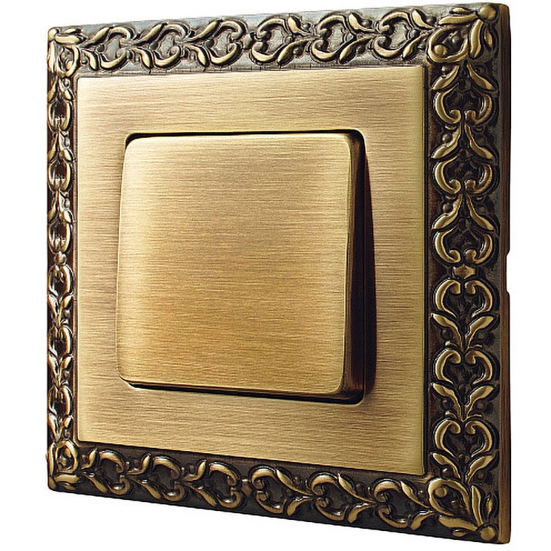 PXP-FPS-101-PB パネルスイッチ(シングル) 1セット LAMP(スガツネ工業) 【通販モノタロウ】