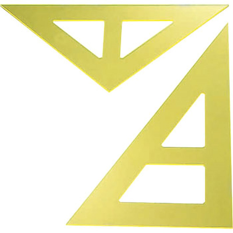 41-5041 三角定規 KLASS(クラス/旧:極東産機) アクリル製