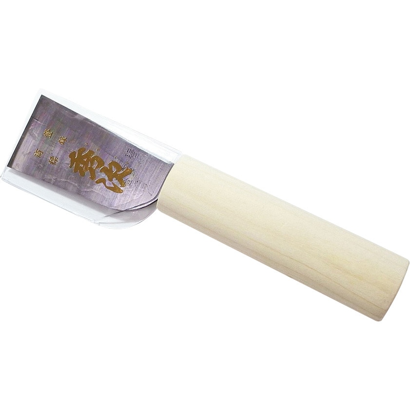 刃幅30mm 穂岐山刃物 皮裁ち包丁 秀次「碧極上」 1本 荒川産業 【通販