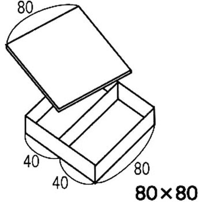 T3P2043 高床式ユニット畳「望」 KLASS(クラス/旧:極東産機) 寸法80×80cm  T3P2043