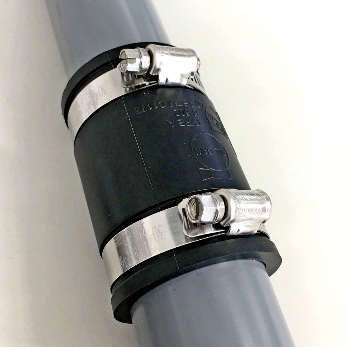 ストレート 2×1-1/2 用 PVCフレキカップリング(塩ビ管用) 1個 ALLGAIN