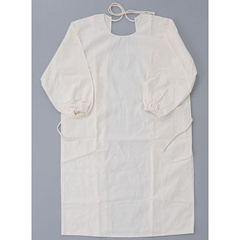 DS-390 ウェルザ難燃繊維割烹着 柏田製作所 溶接工 フリーサイズ 総丈120cm  DS-390