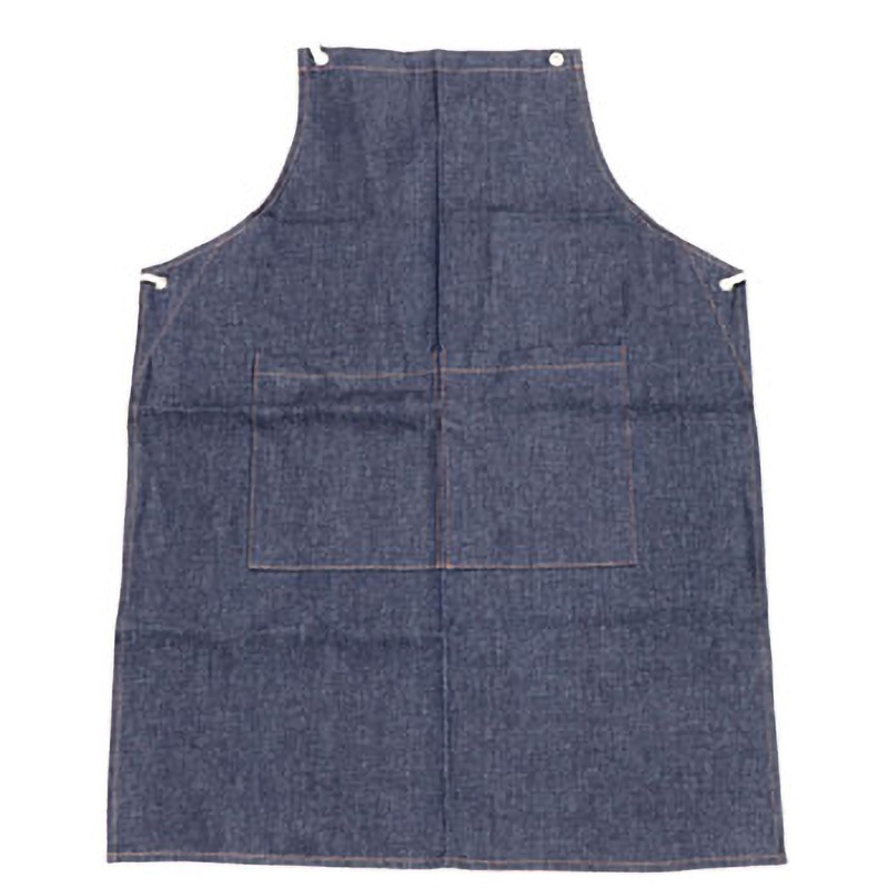 910DP デニム胸付前掛けポケット付 柏田製作所 フリーサイズ 910DP