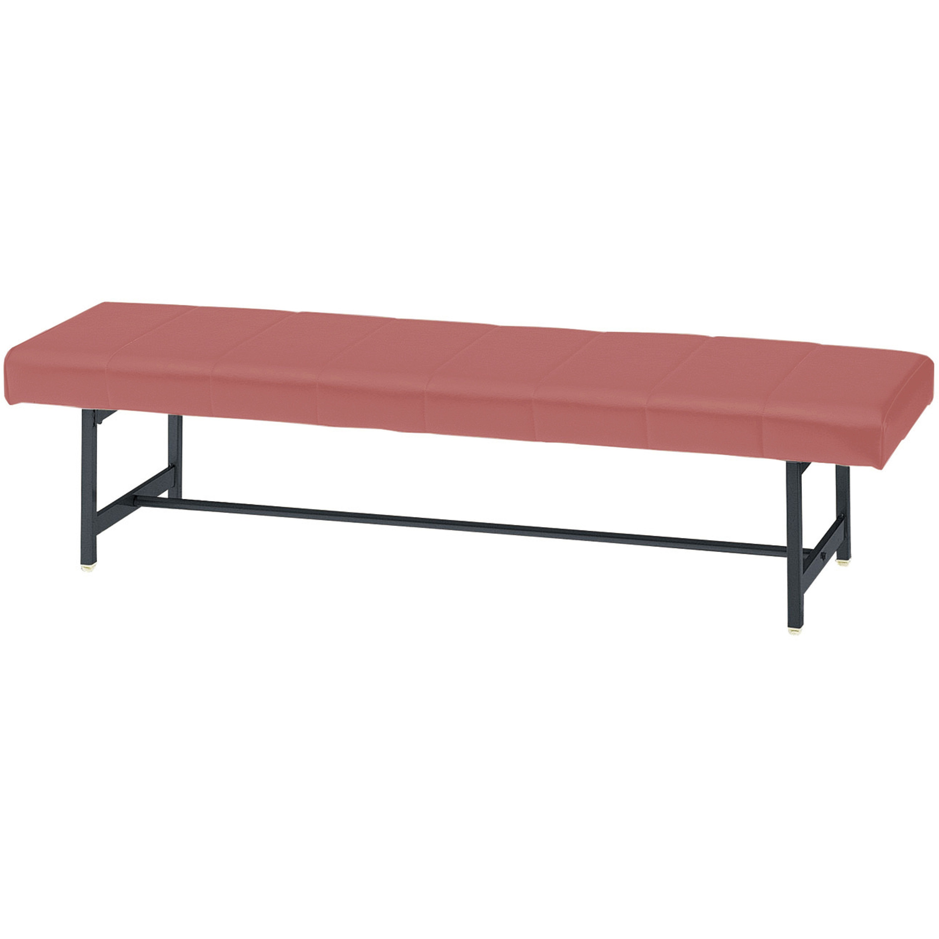 TEP-15B ロビーチェア ニシキ工業 コーラルピンク色 幅1500mm  TEP-15B