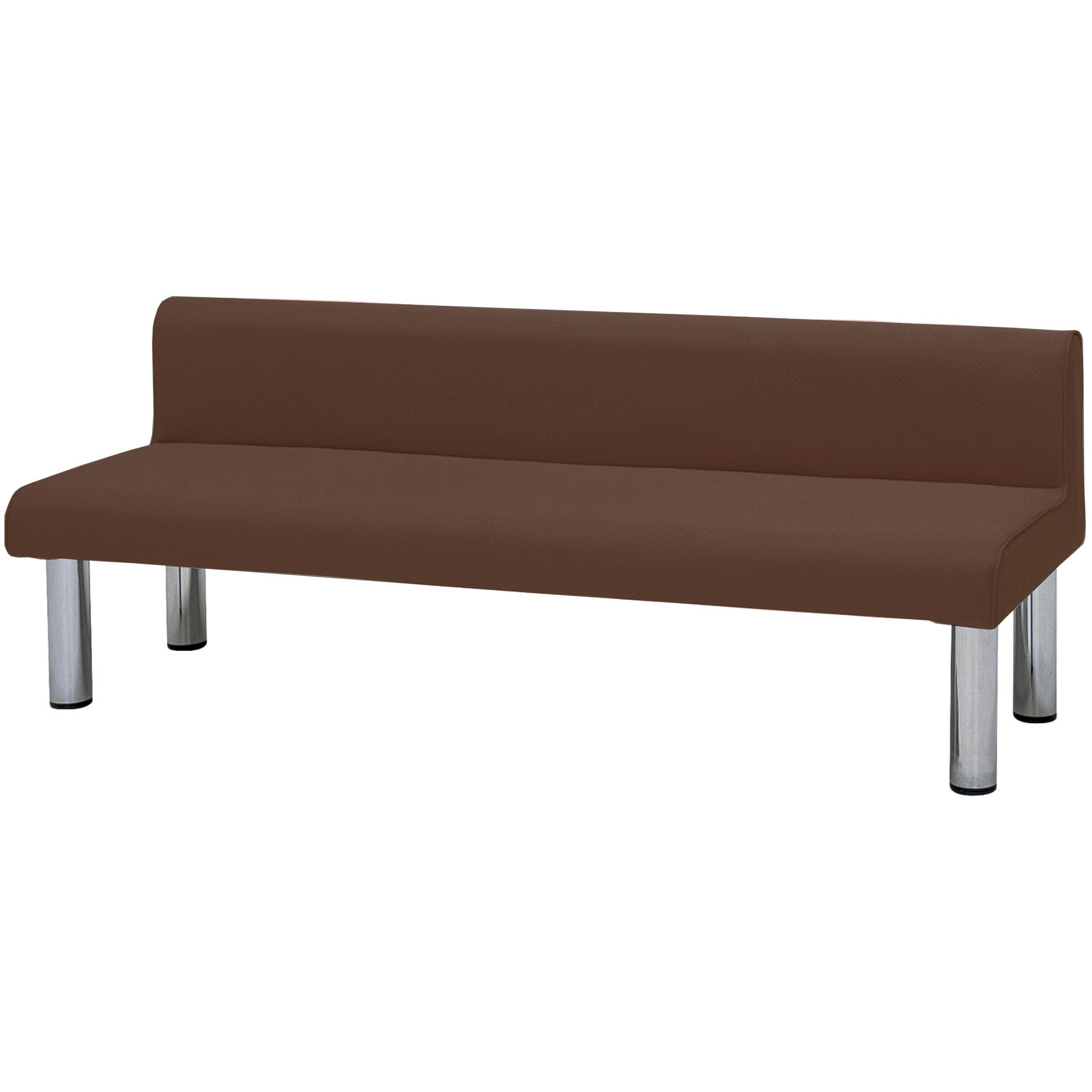 MA-18A ロビーチェア ニシキ工業 人数3 組立式仕様 屋外使用不可 モカブラウン色 高さ650mm幅1800mm奥行590mm