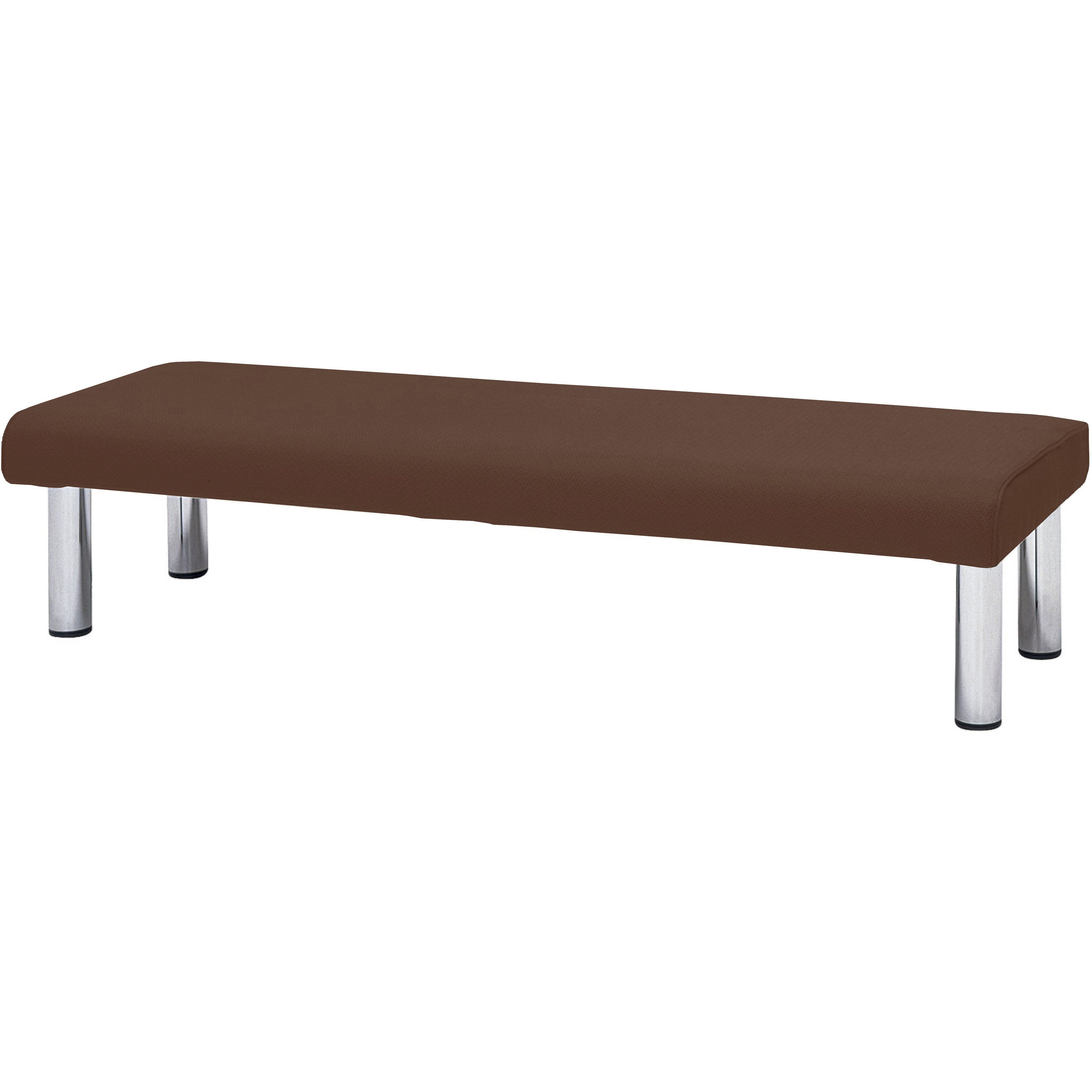 MA-15B ロビーチェア ニシキ工業 人数3 組立式仕様 屋外使用不可 モカブラウン色 高さ395mm幅1500mm奥行590mm