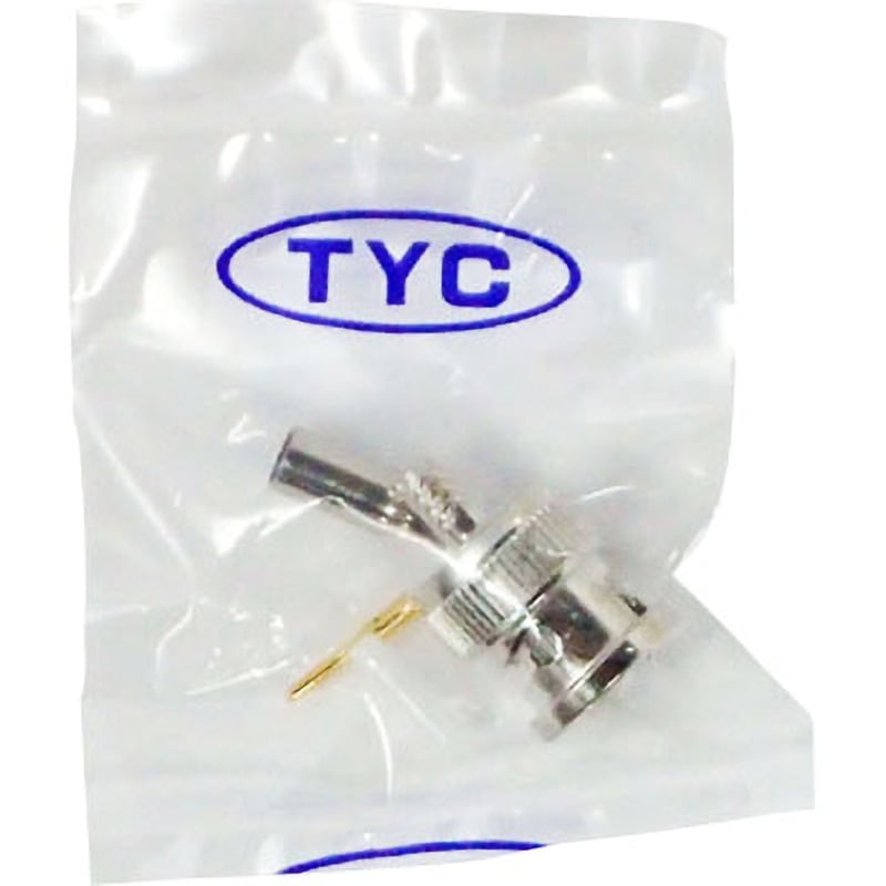 BNCP-1.5S ケーブル用75Ωプラグ(圧着タイプ) トーコネ(東洋