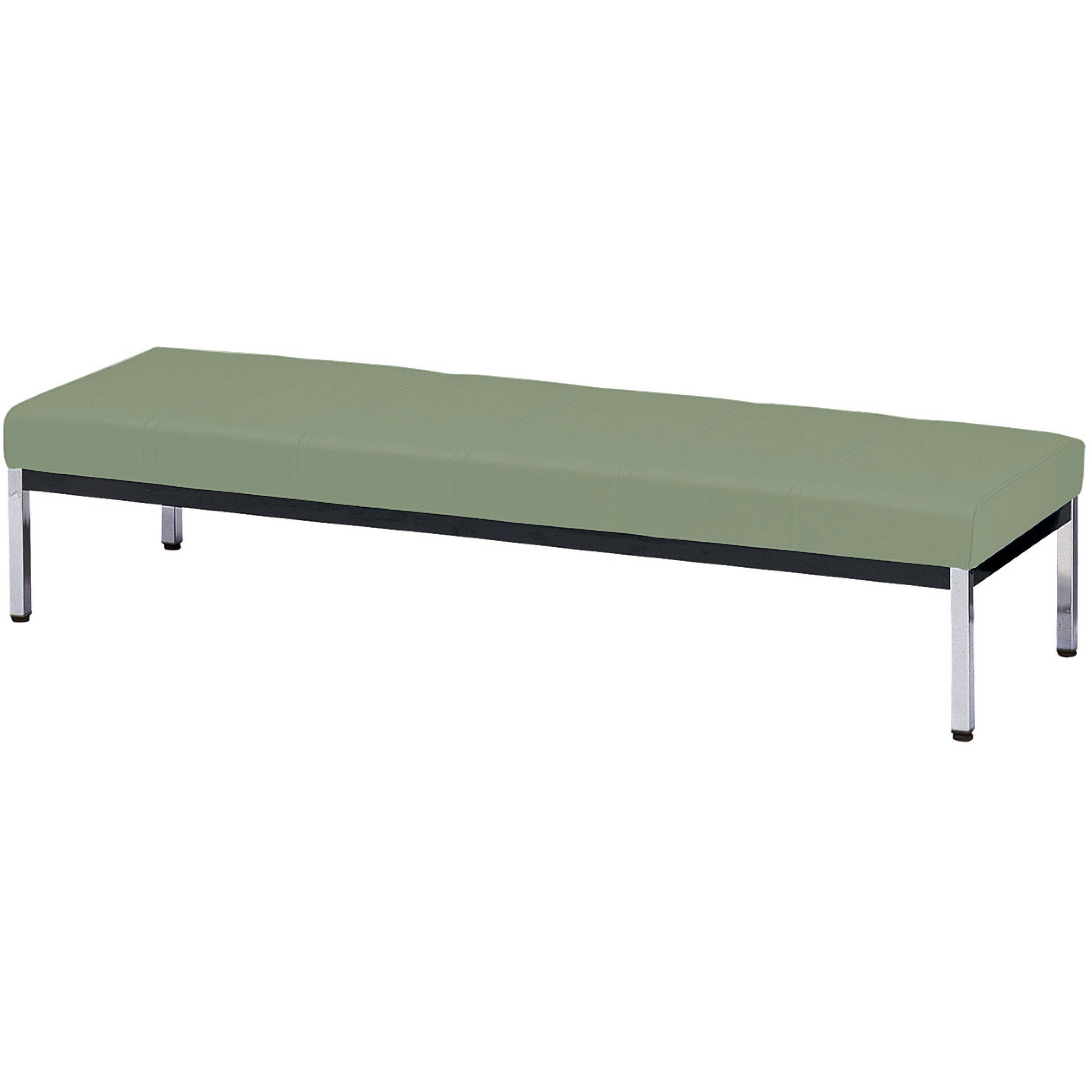 IB-15B ロビーチェア ニシキ工業 ビニールレザー 人数2人掛け 背もたれ