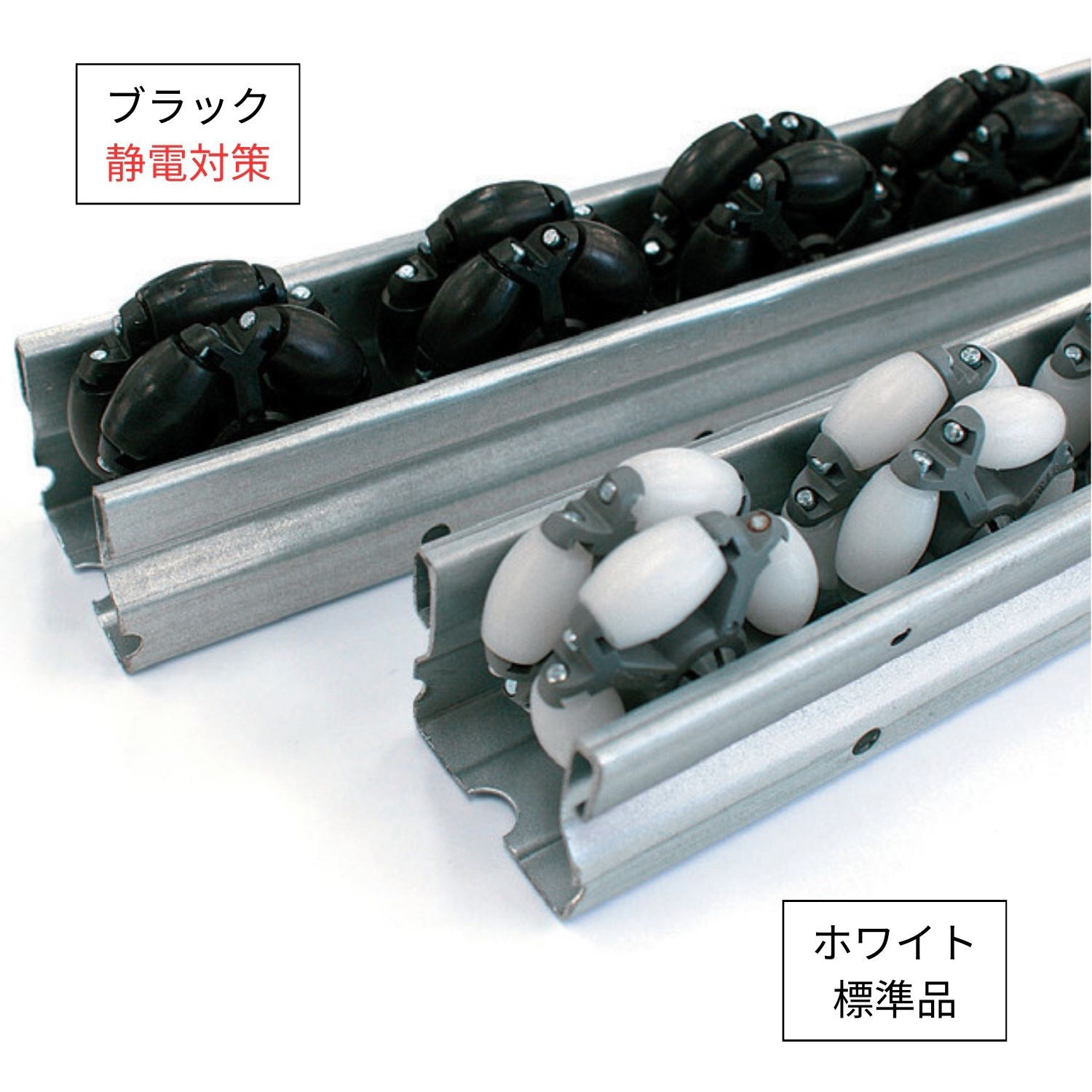 UR4050-3-ESD マルチローラー(40) TMEHジャパン ブラック(静電)色   UR4050-3-ESD