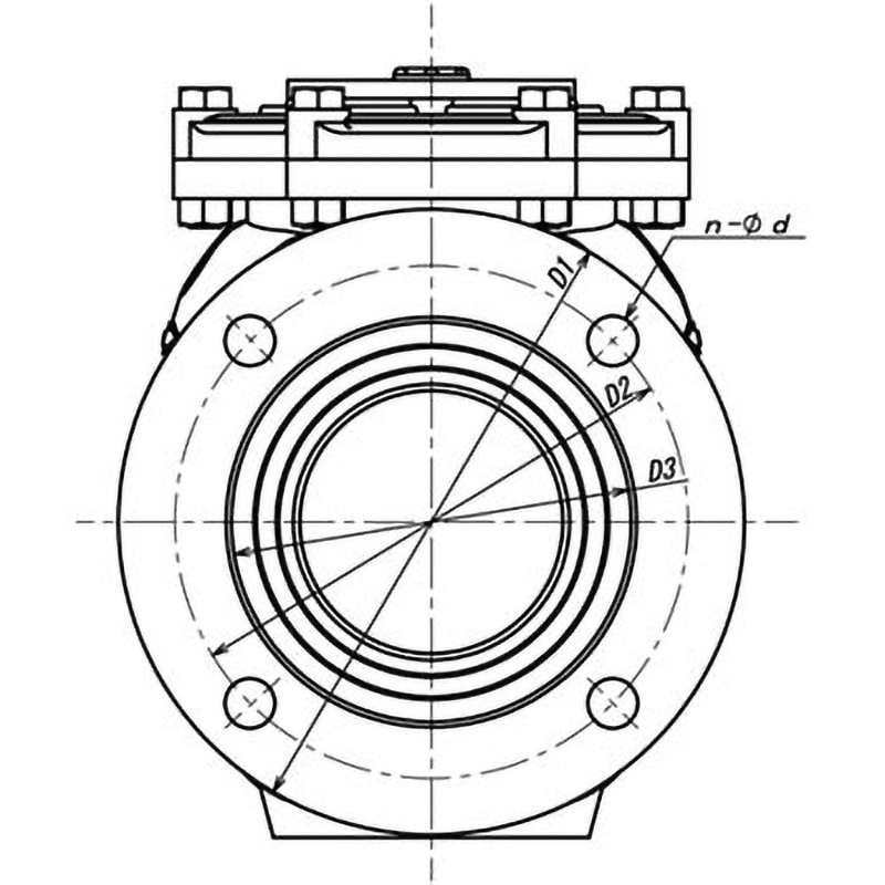 NFDT-100-F-P 乾式直読式水道メーター(JIS10Kフランジ) 1台 NFDT-100-F-P 乾式直読式水道メーター(JIS10Kフランジ) 1台