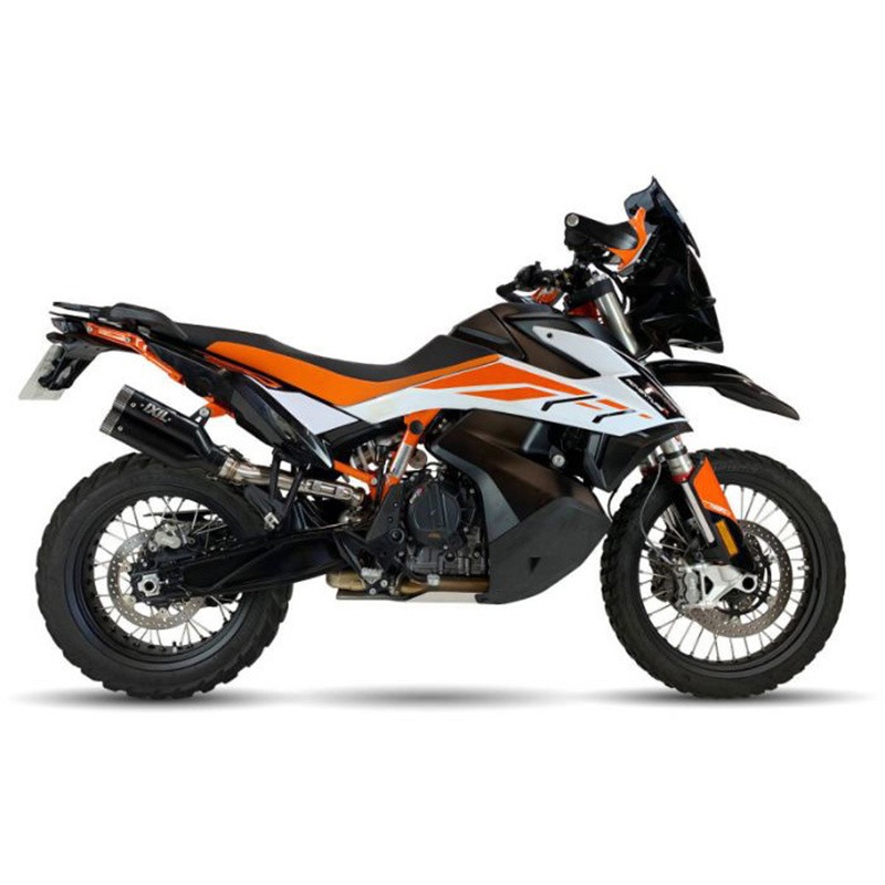IX-XM3278XN IXIL(イクシル) KTM DUKE 790 ADVENTURE 19-20 L3N デュアル ラウンド ブラック スリップオン マフラー 1本 MAD MAX(マッドマックス) 【通販モノタロウ】