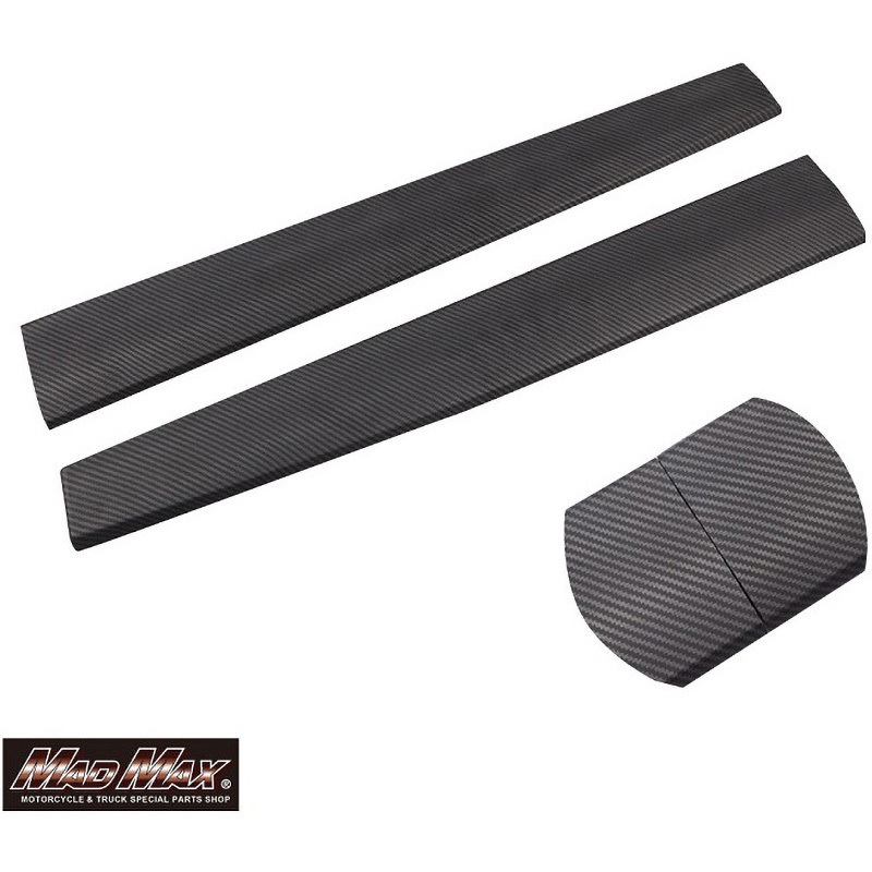 MM78-0024-CA TESLA Model3専用 フロントインテリアパネルカバー MAD MAX(マッドマックス) テスラ カーボン調色   MM78-0024-CA