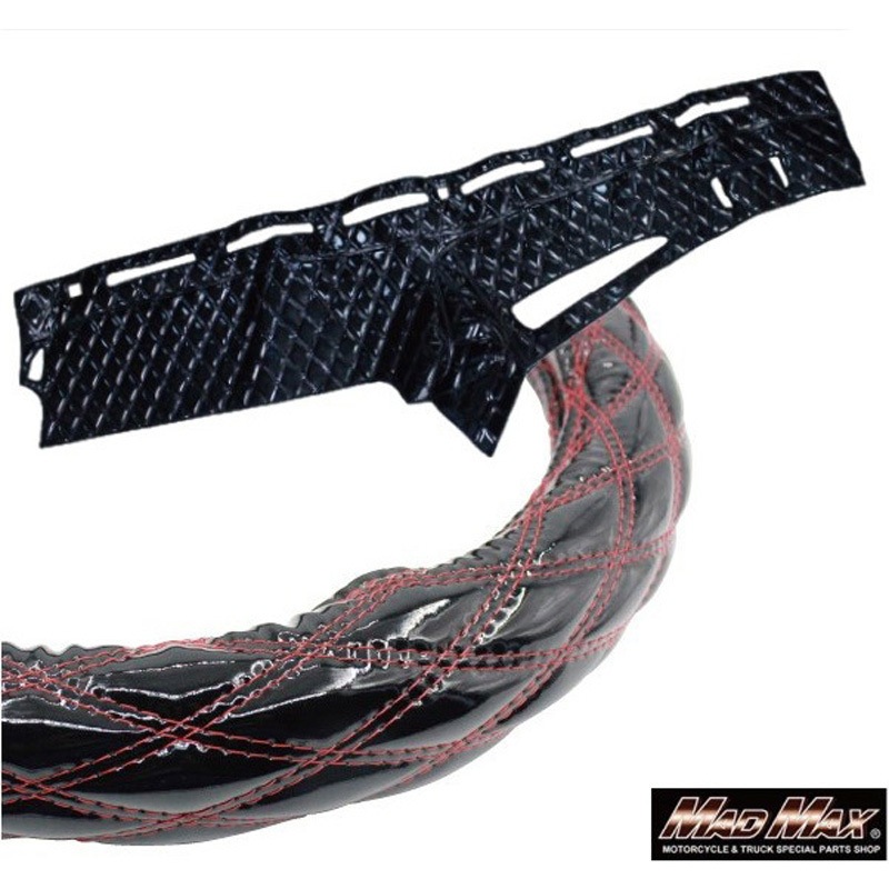 FUSO 17スーパーグレート専用 ハンドルカバー + ダッシュマットセット