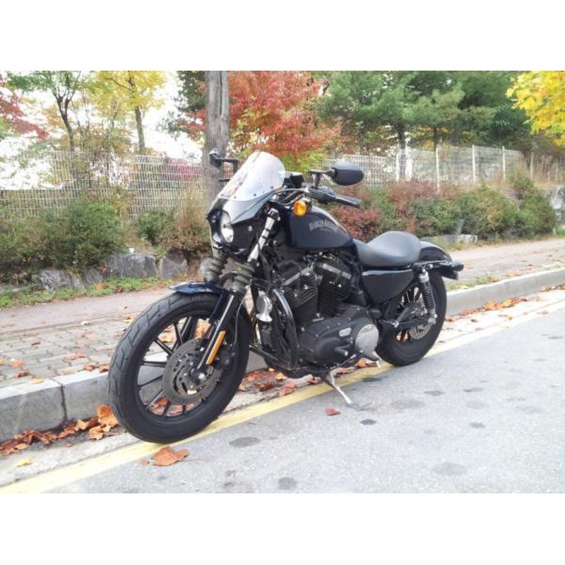 180パイ　汎用ビキニカウル　美品 汎用 ビキニカウル φ180 黒 ブラック 新品 フロントカウル バイク 外装