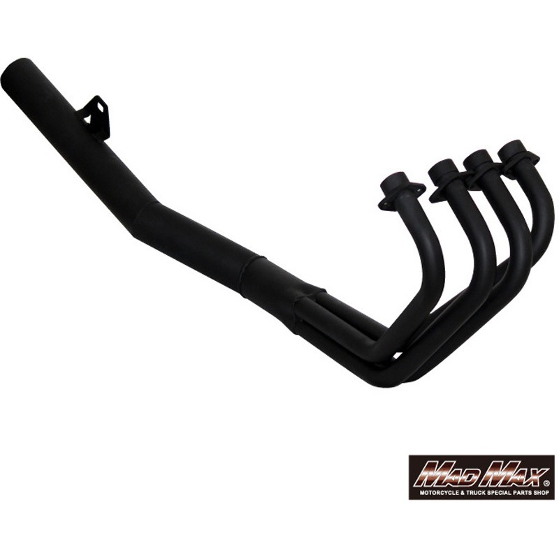 MM10-0023B MADMAX製 ジェイド250/JADE(MC23)用ショート管 ブラック 1