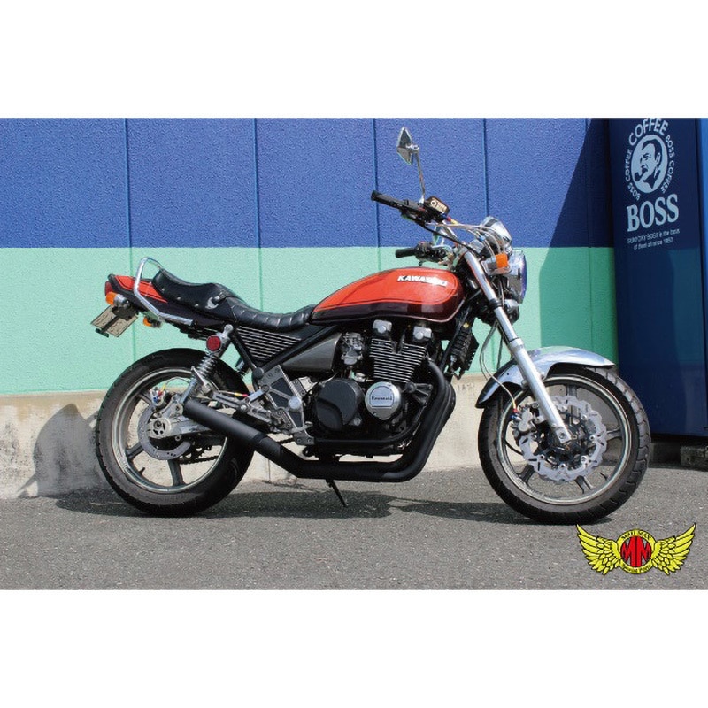 MADMAXショート管マフラー　97年以前 MAD MAX（マッド マックス） MADMAX KAWASAKI ZRX400 (〜97年) 手曲げ